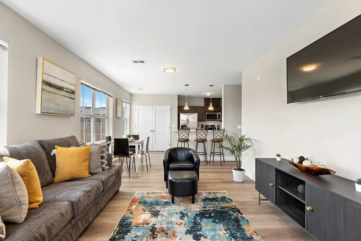 Apartment City Views 1Br Free-Parking- Easy Nyc Access Newark