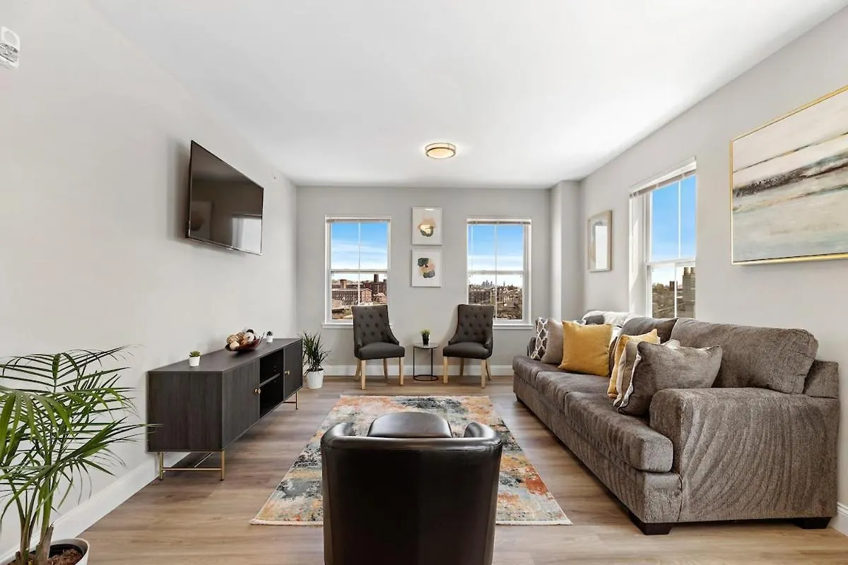 City Views 1Br Free-Parking- Easy Nyc Access Newark